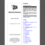 JCB 411HT/413S/ 417HT SERVICE MANUAL