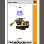 JCB JS85 SERVICE MANUAL