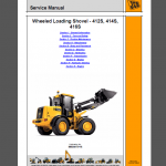 JCB 412S, 414S, 416S SERVICE MANUAL