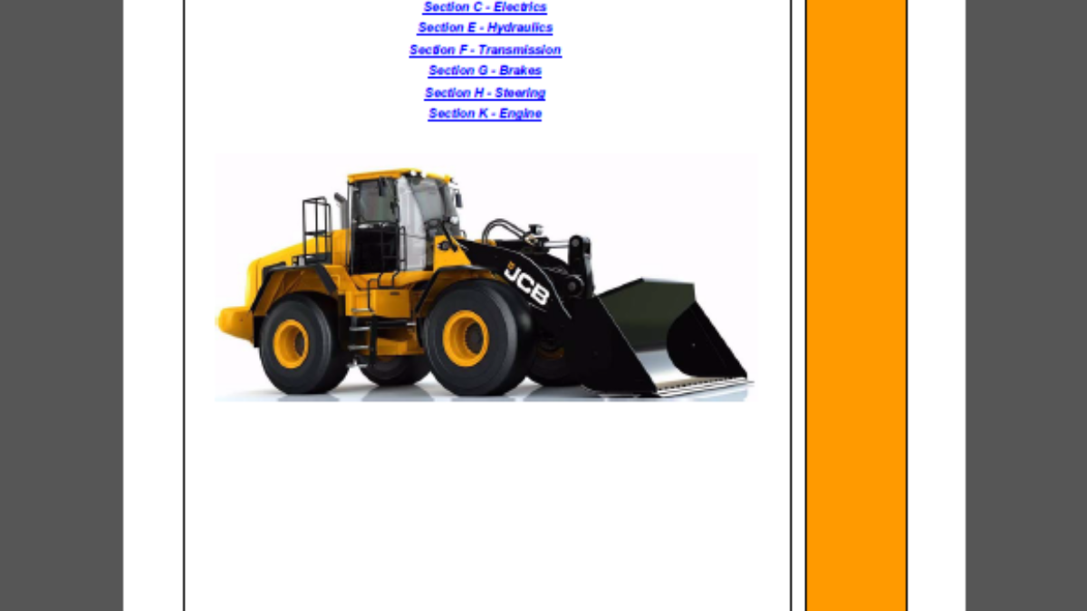 JCB 467 SERVICE MANUAL – Machine Catalogic JCB 467 SERVICE MANUAL – Machine Catalogic