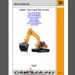 JCB JS330 - TIER II AND TIER III AUTO SERVICE MANUAL