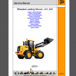 JCB 411, 416 SERVICE MANUAL