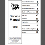 JCB 8080 SERVICE MANUAL