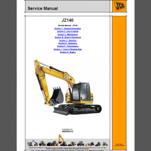 JCB JZ140 SERVICE MANUAL PDF