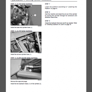 MUSTANG AL106, AL206, AL306 SERVICE MANUAL