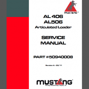 MUSTANG AL406, AL506 SERVICE MANUAL