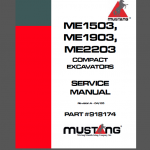 MUSTANG ME1503, ME1903, ME2203 SERVICE MANUAL