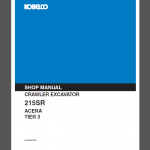 KOBELCO 215SR ACERA TIER3 SHOP MANUAL