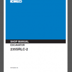 KOBELCO 235SRLC-2 SHOP MANUAL