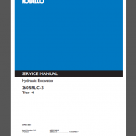 KOBELCO HYDRAULIC EXCAVATOR 260SRLC-3 TIER 4 SERVICE MANUAL