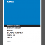 KOBELCO ED150 BLADE RUNNER ACERA SR TIER3 SERVICE MANUAL
