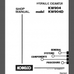 KOBELCO KW904/KW904D SHOP MANUAL