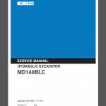 KOBELCO MD140BLC SERVICE MANUAL