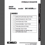 KOBELCO SK140SRLC-7 SHOP MANUAL