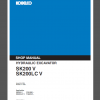 KOBELCO SK200 V/SK200LC V SHOP MANUAL