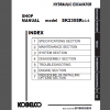 KOBELCO SK230SRLC-5 SHOP MANUAL