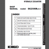 KOBELCO SK230SRLC-3 SHOP MANUAL