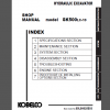 KOBELCO SK500LC-10 SHOP MANUAL