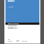 KOBELCO SK55SRX TIER 4 SERVICE MANUAL