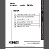 KOBELCO SK60-8 SHOP MANUAL