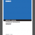KOBELCO SK60V SERVICE MANUAL
