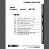 KOBELCO SK75-8 SHOP MANUAL