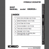 KOBELCO SK85CS-7 SHOP MANUAL