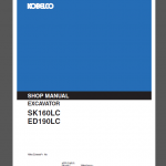 KOBELCO SK160LC/ED190LC SHOP MANUAL