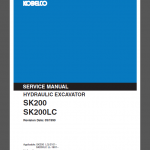 KOBELCO SK200/SK200LC SERVICE MANUAL