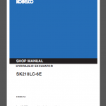 KOBELCO SK210LC-6E SHOP MANUAL