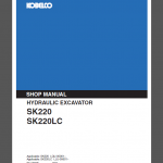 KOBELCO SK220/SK220LC SHOP MANUAL