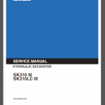 KOBELCO SK310 III/SK310LC III SERVICE MANUAL