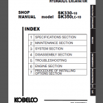 KOBELCO SK330-10/SK350LC-10 SHOP MANUAL
