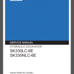KOBELCO SK330LC-6E/SK330NLC-6E SERVICE MANUAL