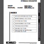 KOBELCO SK330-8/SK350LC-8 SHOP MANUAL