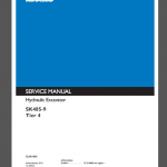 KOBELCO SK485-9 TIER 4 SERVICE MANUAL