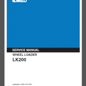 KOBELCO LK200 SERVICE MANUAL