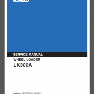 KOBELCO LK300A SERVICE MANUAL