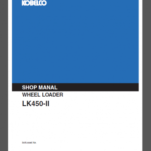 KOBELCO LK450-II SHOP MANUAL