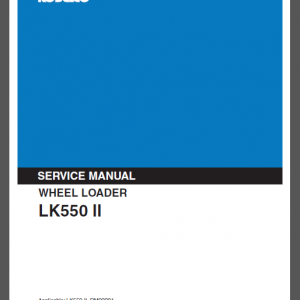 KOBELCO LK550 II SERVICE MANUAL