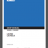KOBELCO LK700/LK700.A SHOP MANUAL