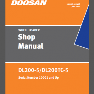 DOOSAN DL200-5/DL200TC-5 SHOP MANUAL