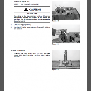 DOOSAN DL550-3 SHOP MANUAL