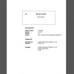 Liebherr L 580 Service Manual