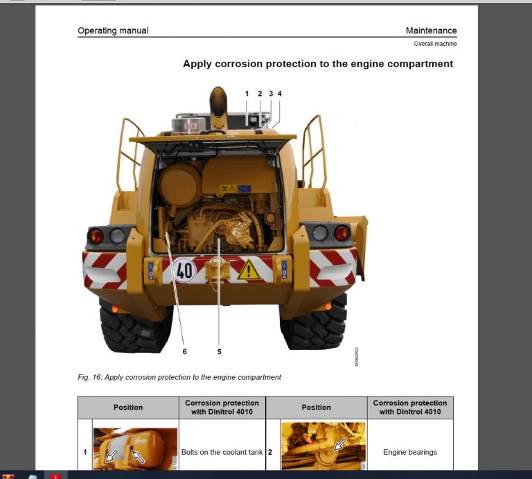 Liebherr Wheel Loader Service Manual Operators Manual PDF