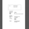 Liebherr Telescopic handler Service Manual Operators Manual PDF
