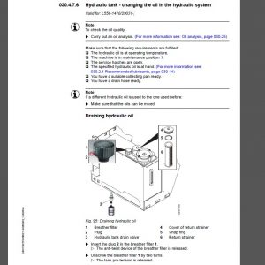 Liebherr L556 Service Manual