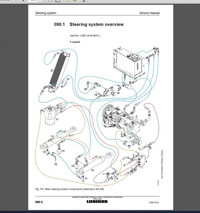 Liebherr L556 Service Manual