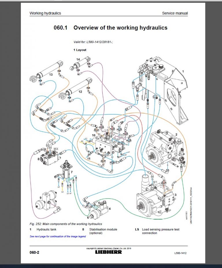 Liebherr L 580 Service Manual