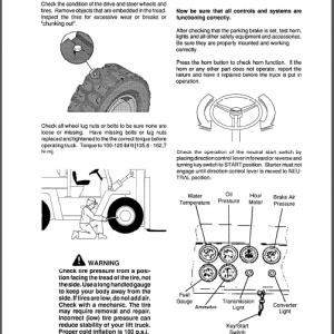 CLARK C500Y/180-200-225S-225L-250S-250L-300S-300L-350 SERVICE MANUAL